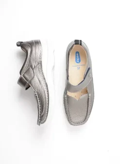 Bandschoenen|Voorjaar/zomer|Wolky Roll Combi antraciet leer