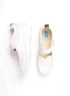 Bandschoenen|Voorjaar/zomer|Wolky Roll Combi creme wit leer