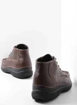 Comfortschoenen|Veterschoenen|Wolky Roll Moc Men bruin leer