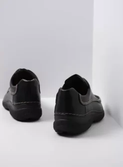 Comfortschoenen|Veterschoenen|Wolky Roll Shoe Men zwart leer