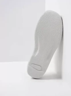 Slippers|Klompen|Wolky Roll Slide lichtgrijs nubuck