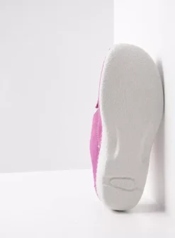 Hielspoor|Slippers|Wolky Roll Slipper fuchsia nubuck