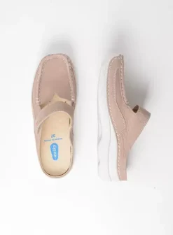 Hielspoor|Slippers|Wolky Roll Slipper safari nubuck