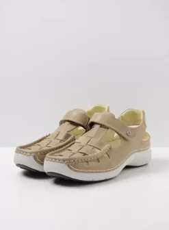 Sandalen|Voorjaar/zomer|Wolky Rolling Sun beige leer