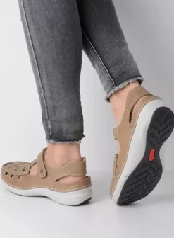 Sandalen|Voorjaar/zomer|Wolky Rolling Sun beige leer