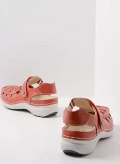 Sandalen|Wolky Rolling Sun scarletrood leer