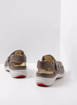 Sandalen|Wolky Rolling Sun grijs leer