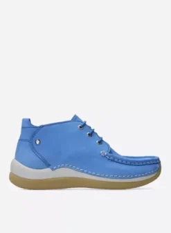 Veterschoenen|Voorjaar/zomer|Wolky Rosella lichtblauw nubuck