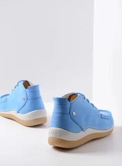 Veterschoenen|Voorjaar/zomer|Wolky Rosella lichtblauw nubuck
