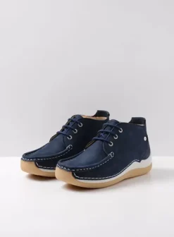 Veterschoenen|Voorjaar/zomer|Wolky Rosella denim nubuck