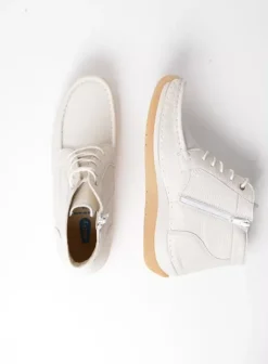 Veterschoenen|Voorjaar/zomer|Wolky Salado creme wit leer