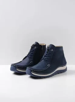 Veterschoenen|Voorjaar/zomer|Wolky Salado denim nubuck