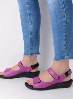 Sandalen|Voorjaar/zomer|Wolky Salvia fuchsia leer