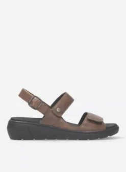 Sandalen|Wolky Santorini cognac leer