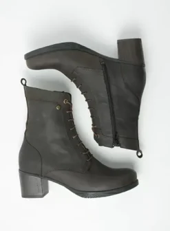 Biker boots|Wolky Sarah donkerbruin nubuck