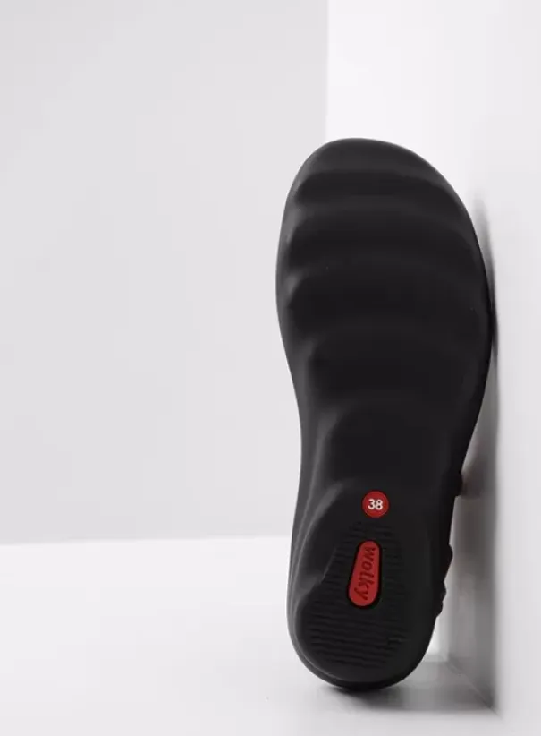 Sandalen|Wolky Scala rood leer