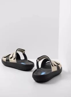 Slippers|Voorjaar/zomer|Wolky Sense goud leer