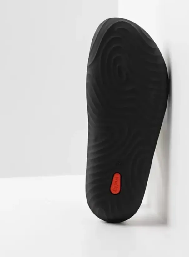 Slippers|Wolky Sense wit leer