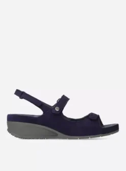 Sandalen|Wolky Shallow paars nubuck