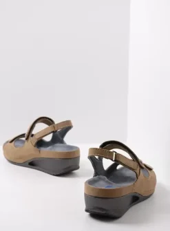 Sandalen|Wolky Shallow beige nubuck