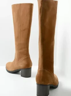 Laarzen|Wolky Sharon cognac suede