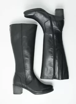 Laarzen|Wolky Sharon zwart leer