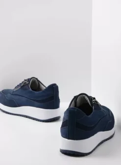Sneakers|Veterschoenen|Wolky Sprint denim nubuck