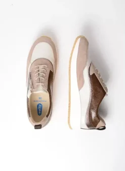 Sneakers|Veterschoenen|Wolky Sprint safari combi leer