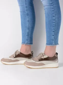Sneakers|Veterschoenen|Wolky Sprint safari combi leer