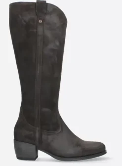 Laarzen|Wolky Sundown donkerbruin suede
