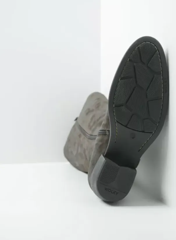 Laarzen|Wolky Sundown donkerbruin suede