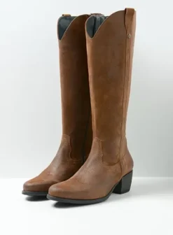 Laarzen|Wolky Sundown cognac suede