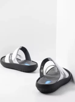 Slippers|Voorjaar/zomer|Wolky Tahiti wit leer