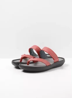 Slippers|Voorjaar/zomer|Wolky Tahiti rood leer