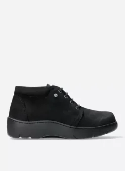 Volle voeten|Veterschoenen|Wolky Tarda XW-WR zwart nubuck
