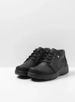 Volle voeten|Veterschoenen|Wolky Tarda XW-WR zwart nubuck