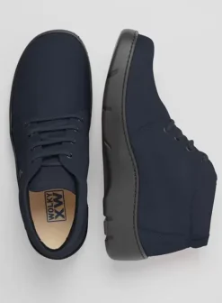 Volle voeten|Veterschoenen|Wolky Tarda XW-WR donkerblauw nubuck