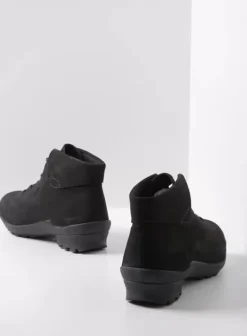 Veterschoenen|Wolky Teton zwart nubuck