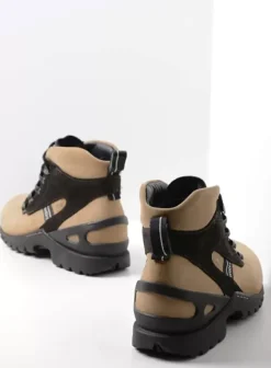 Wandelschoenen|Veterschoenen|Wolky Traction WP camel nubuck