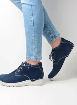 Hallux Valgus|Wandelschoenen|Wolky Truth HV denim nubuck
