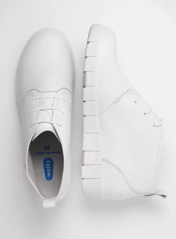 Veterschoenen|Hallux Valgus|Wolky Vida HV wit leer