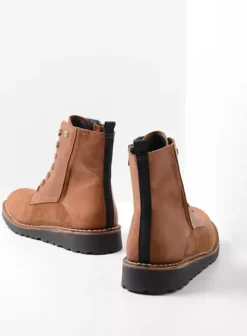 Laarzen|Wolky Wagga Wagga cognac suede