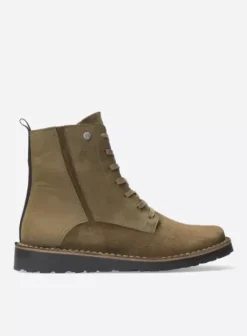 Laarzen|Wolky Wagga Wagga donker taupe suede