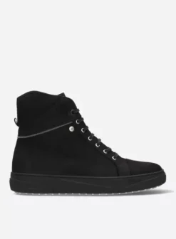 Veterschoenen|Wolky Wheel zwart nubuck