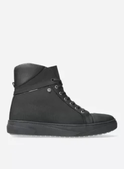 Veterschoenen|Wolky Wheel Vegan zwart nylon