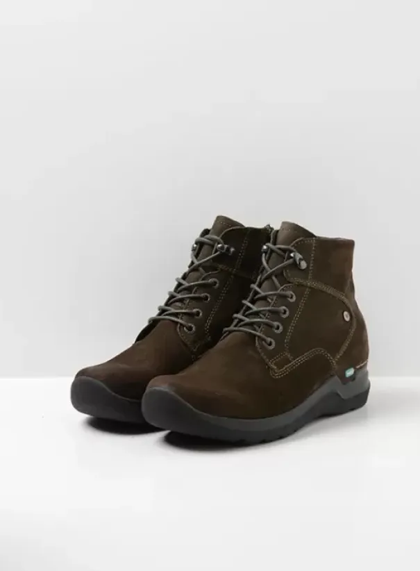 Hielspoor|Wandelschoenen|Wolky Whynot cactus nubuck