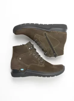 Hielspoor|Wandelschoenen|Wolky Whynot cactus nubuck