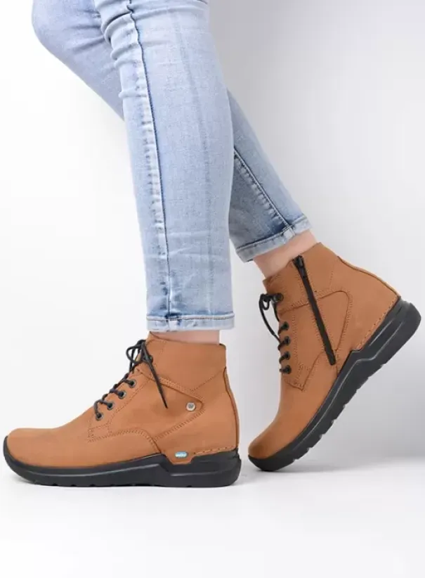 Hallux Valgus|Wandelschoenen|Wolky Whynot HV camel nubuck