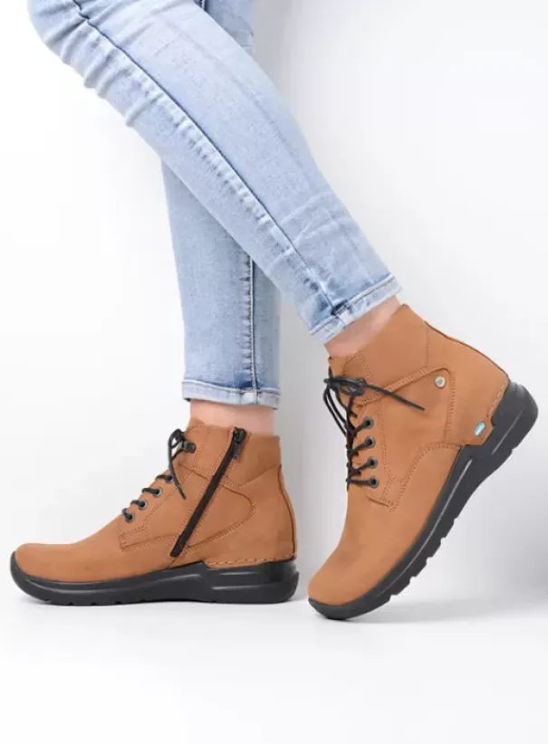 Hallux Valgus|Wandelschoenen|Wolky Whynot HV camel nubuck