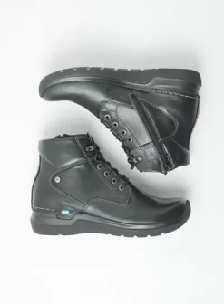 Hallux Valgus|Wandelschoenen|Wolky Whynot HV zwart leer